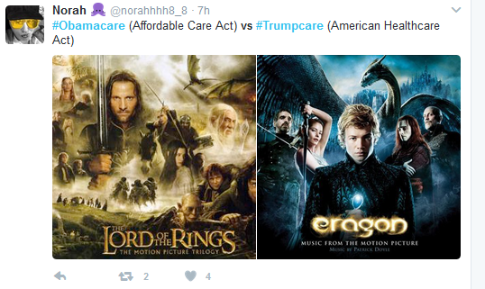 Honestly, comparing it to Eragon feels a bit harsh. | Obamacare vs ...