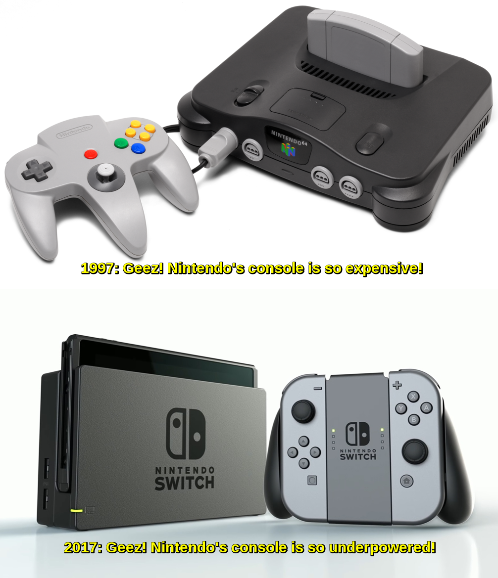 from expensive to underpowered nintendo know your meme a95 from expensive to underpowered nintendo know your meme,Nintendo 64 Meme