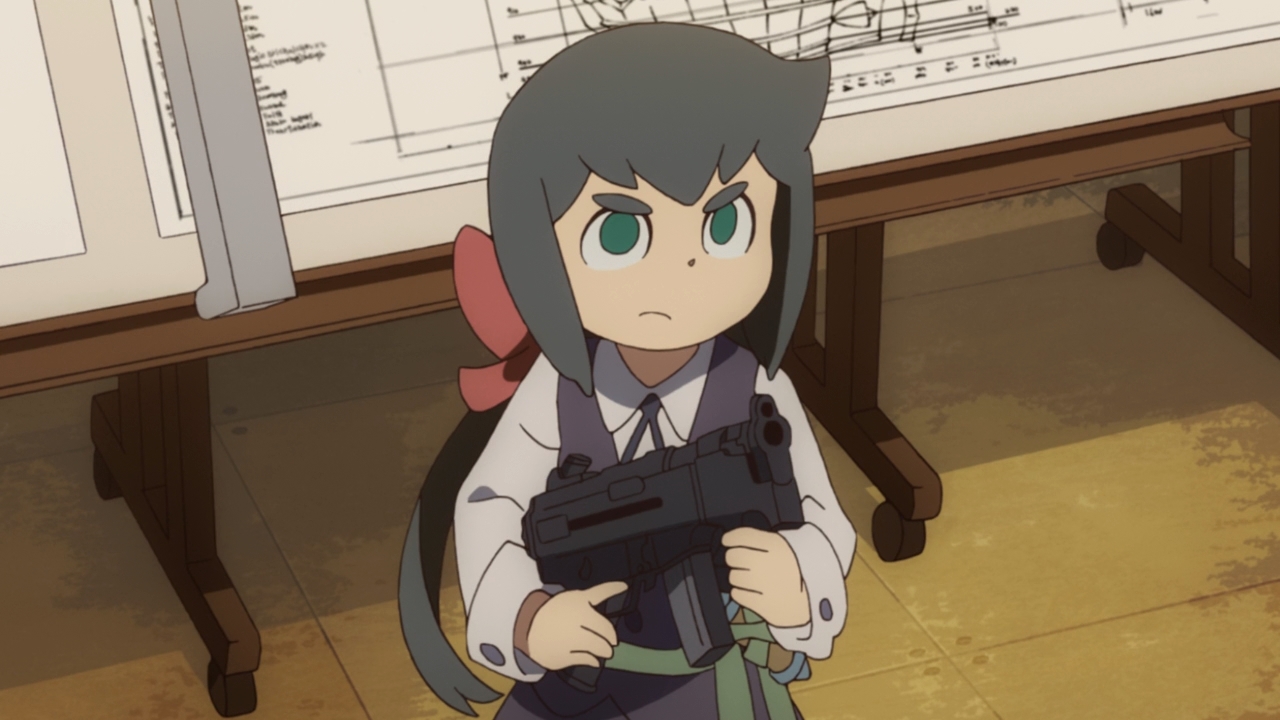 Machine Gun. | Little Witch Academia | Know Your Meme
