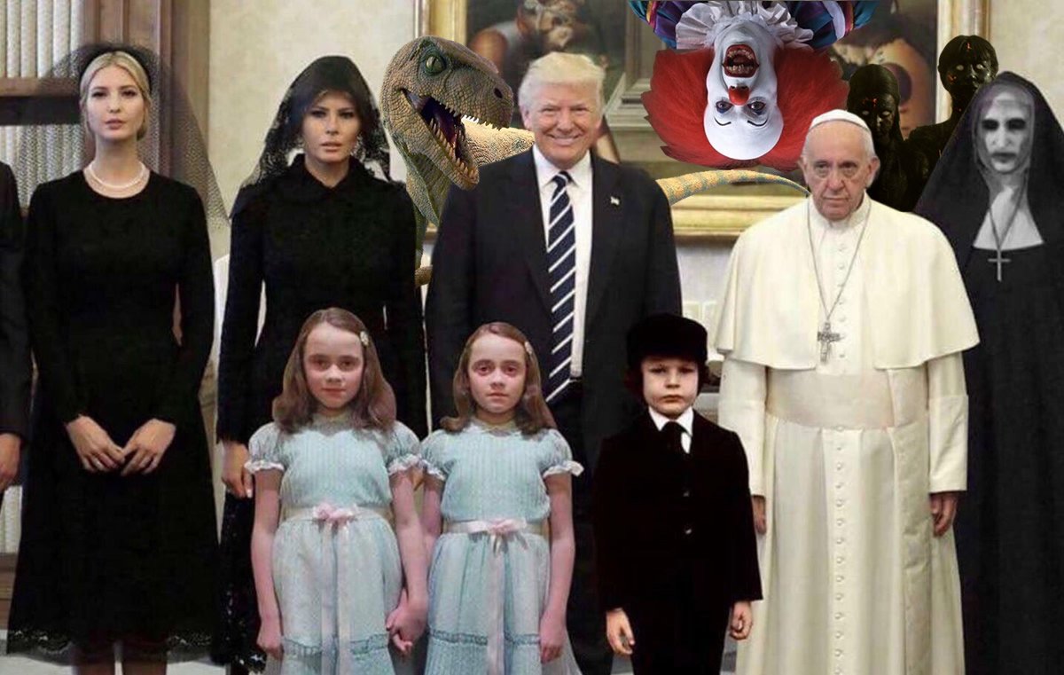 even more friends behind trump and pope francis the trumps meet 062 even more friends behind trump and pope francis the trumps meet,Pope Francis Trump Meme