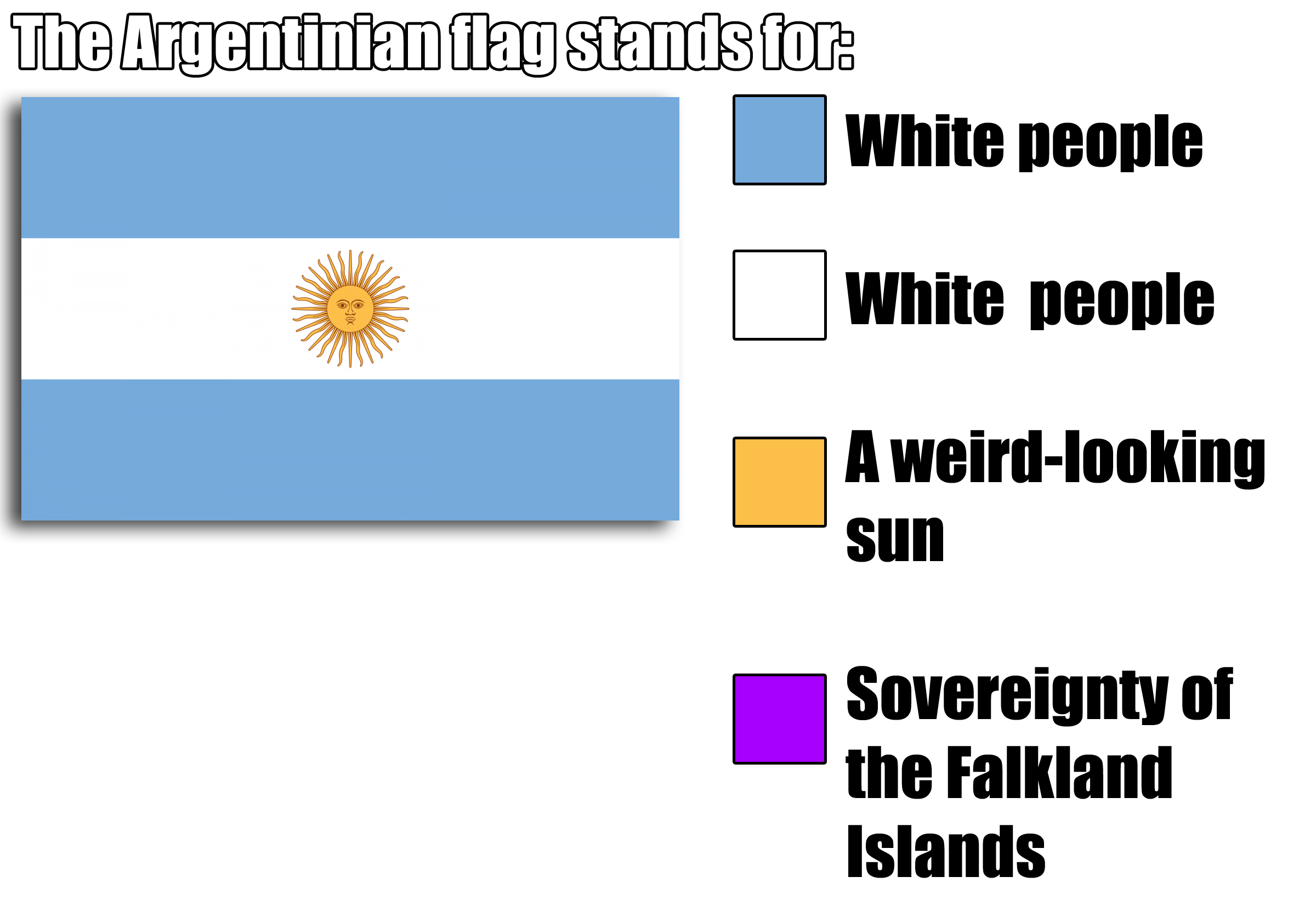 argentina flag color representation parodies know your meme c72 argentina flag color representation parodies know your meme