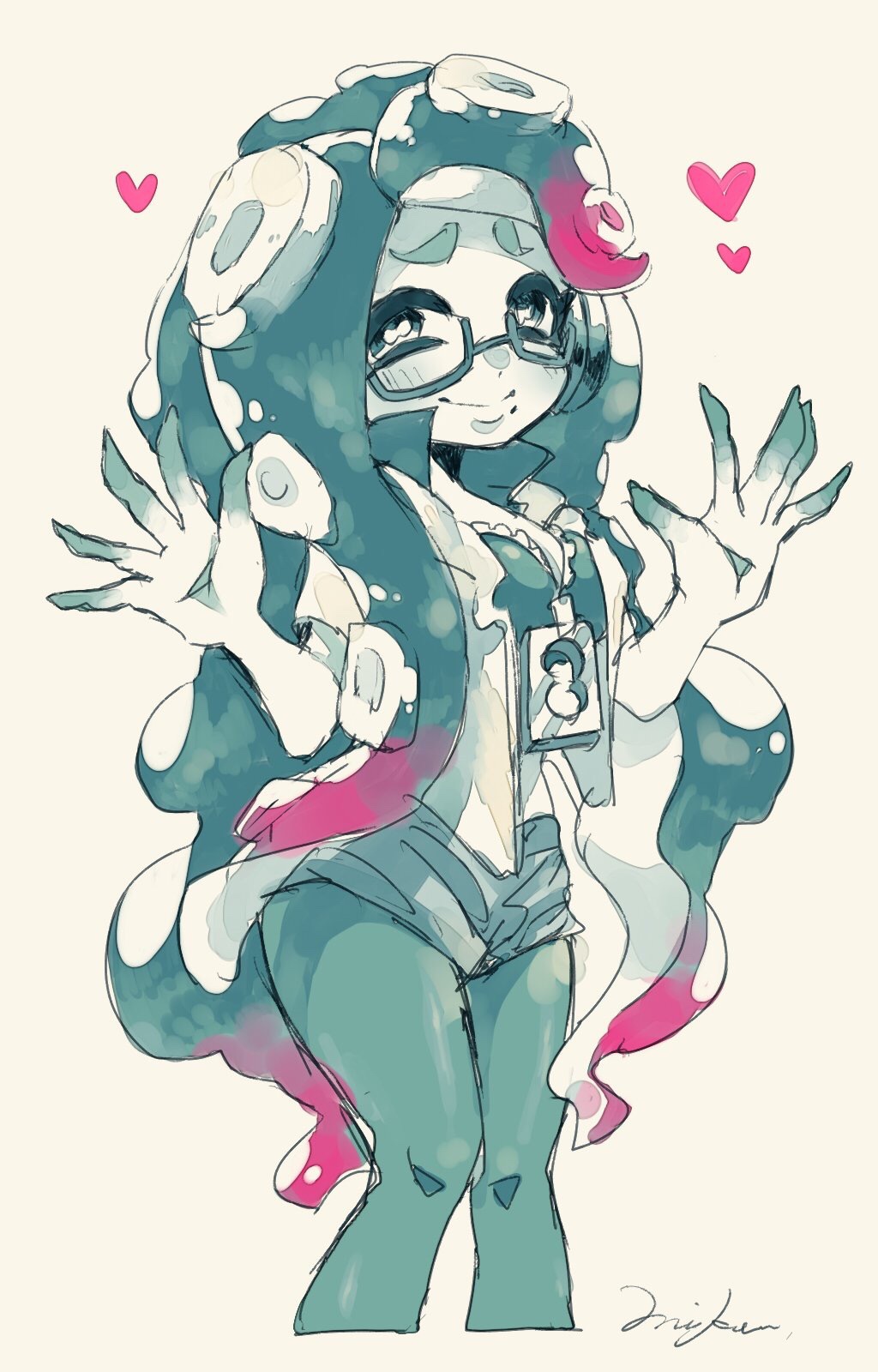 メガネパーカー (Glasses Hoodies) Splatoon Know Your Meme