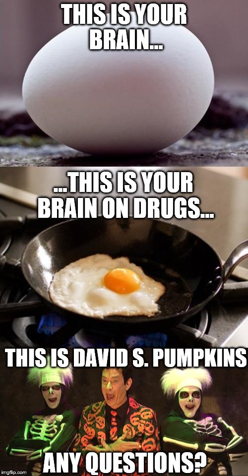 your brain on drugs david s pumpkins know your meme 7cf your brain on drugs david s pumpkins know your meme