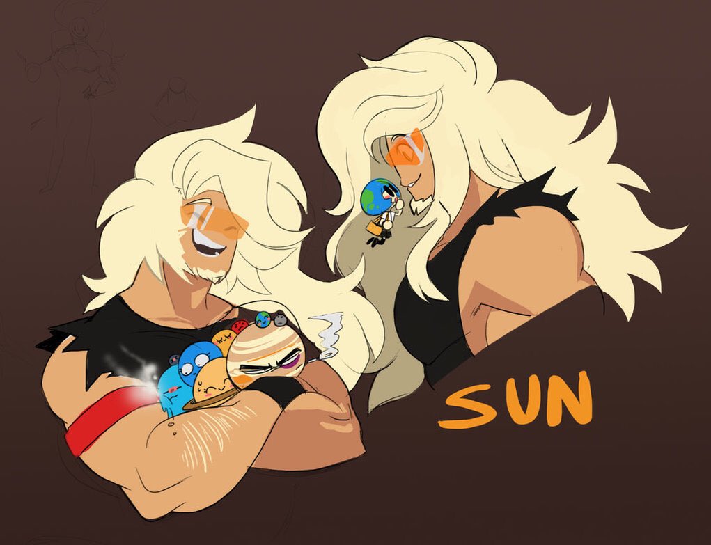 Sun and the planets : r/SolarSysGals