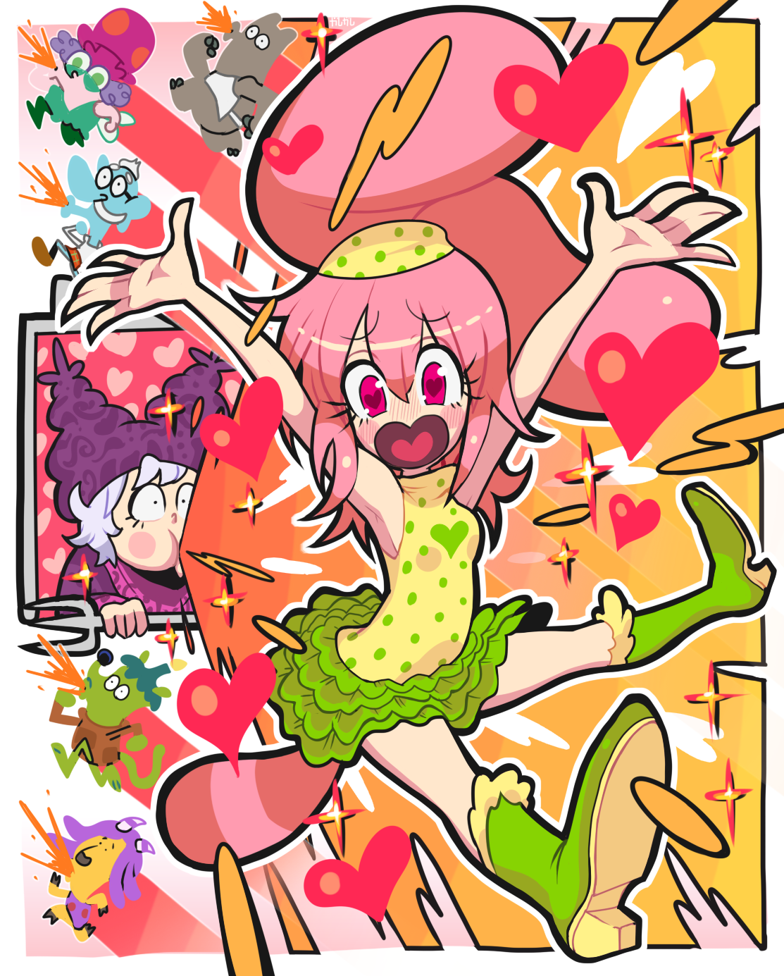 "Humanized panini and chowder" by Gashigashi. Chowder Know Your Meme