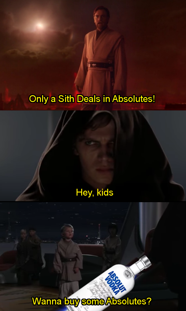 Only A Sith Deals In Absolutes