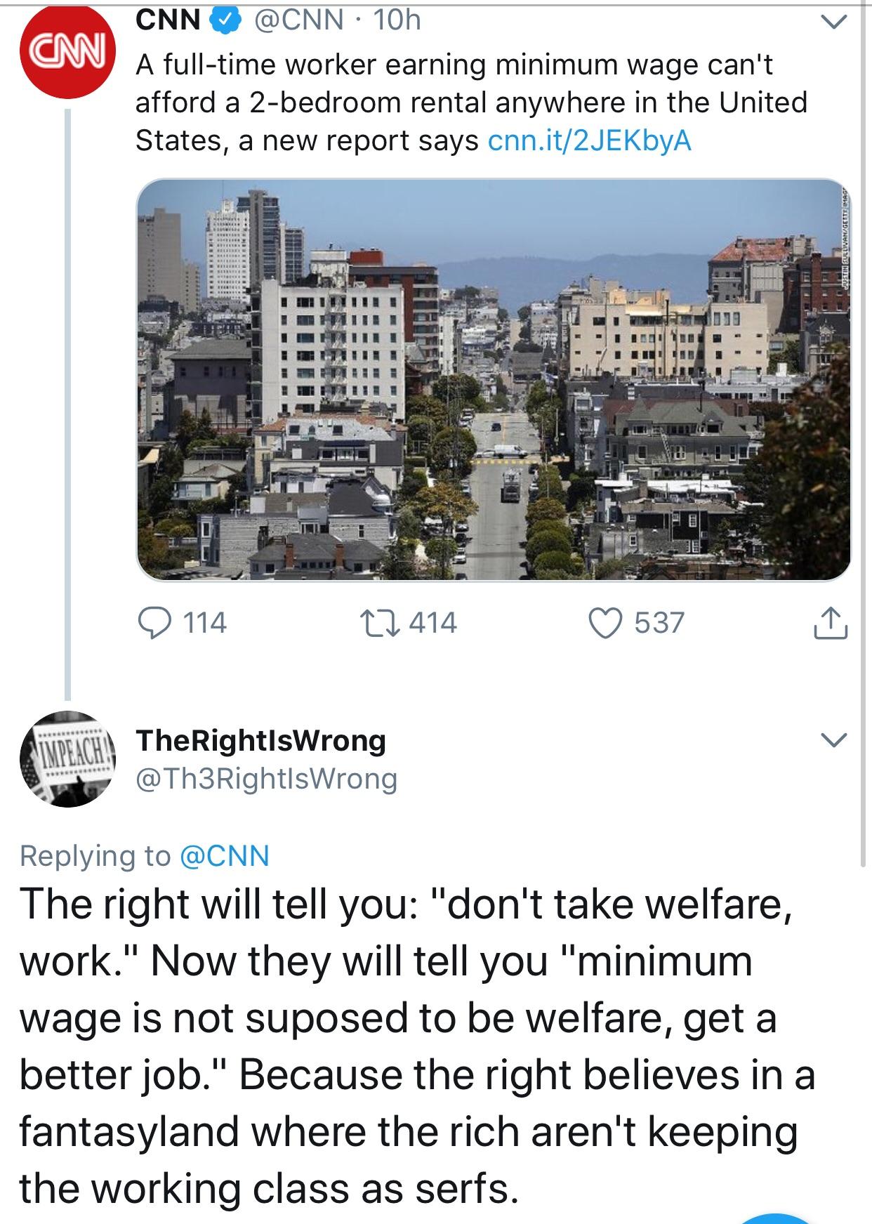 Cnn Cnn 10H A Full Time Worker Earning Minimum Wage Cant Cnn Cnn 10H A Full Time Worker Earning Minimum Wage Cant