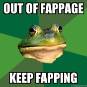 Foul-bachelor-frog-out-of-fappage-keep-fapping