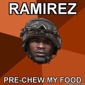 Sgt-foley-ramirez-pre-chew-my-food