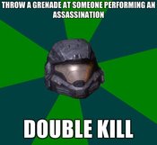 Throw-a-grenade-at-someone-performing-an-assassination-double-kill