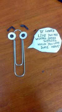 Pregnant Clippy | Clippy | Know Your Meme