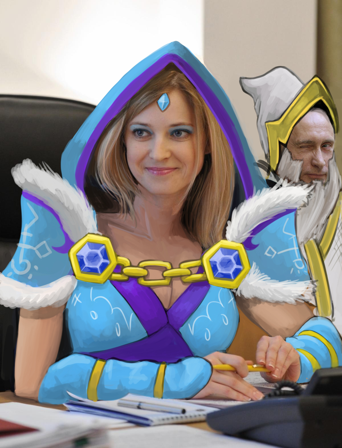 Military Dota - Rylai the Intel Maiden (by WingBuffet) : r/DotA2